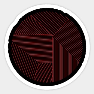 Abstract Lines Sticker